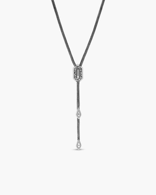 Rosa Lariat Necklace, 4.0MM