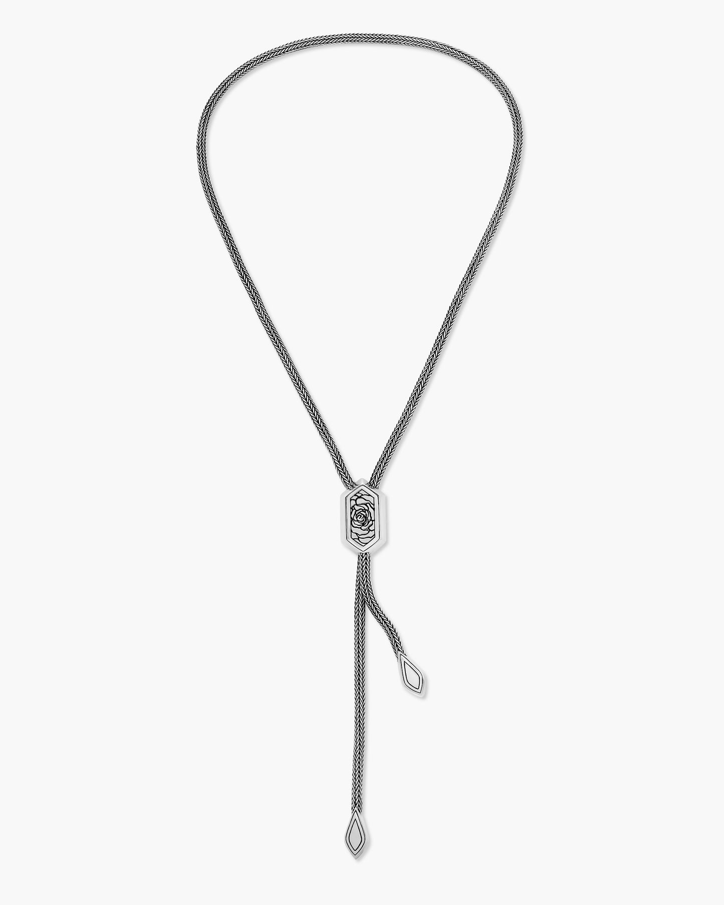 Rosa Lariat Necklace, 4.0MM