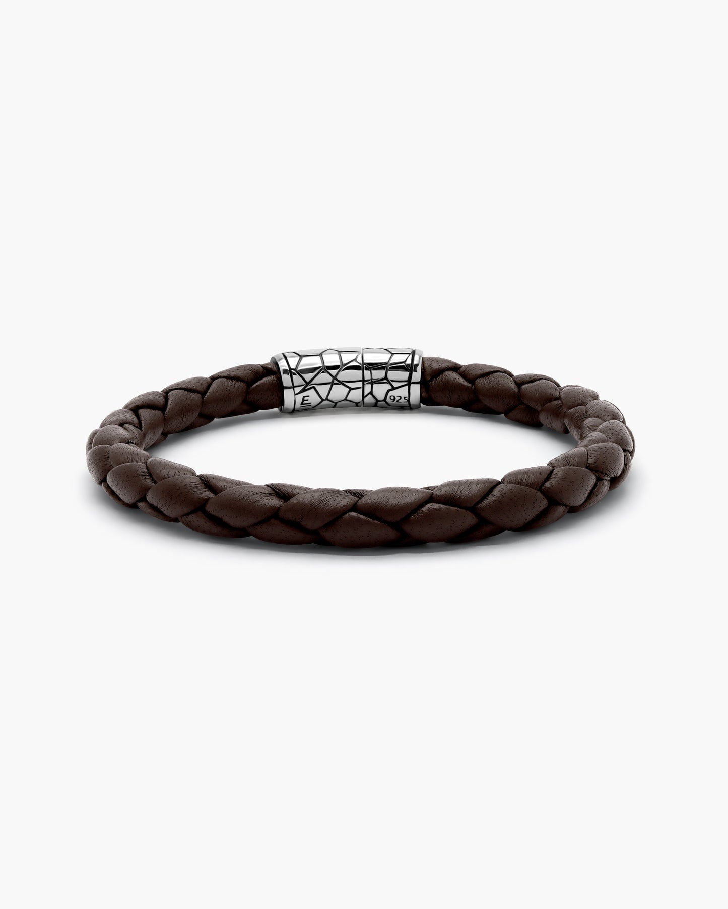 Kintsugi Leather Crossweave Bracelet