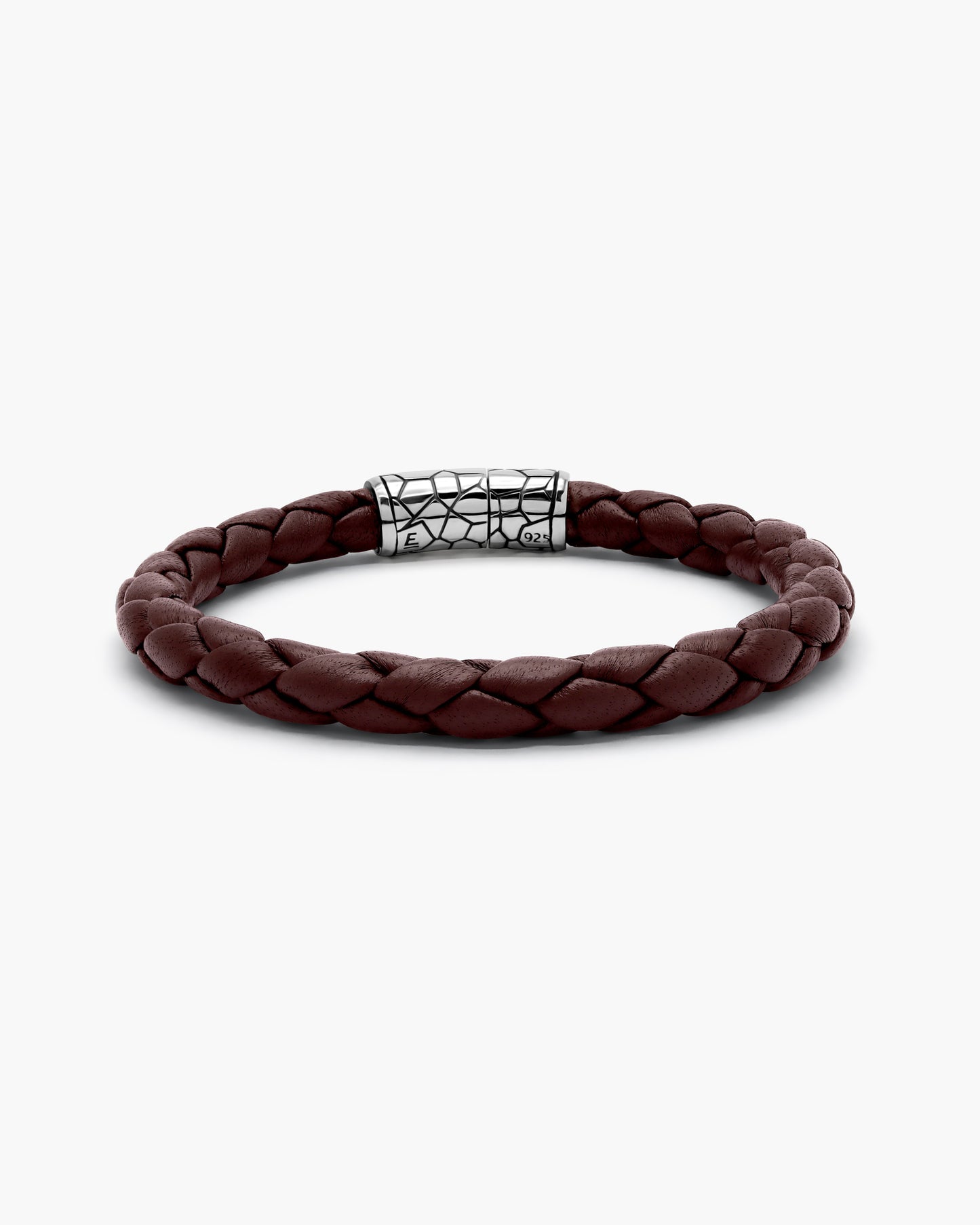 Kintsugi Leather Crossweave Bracelet