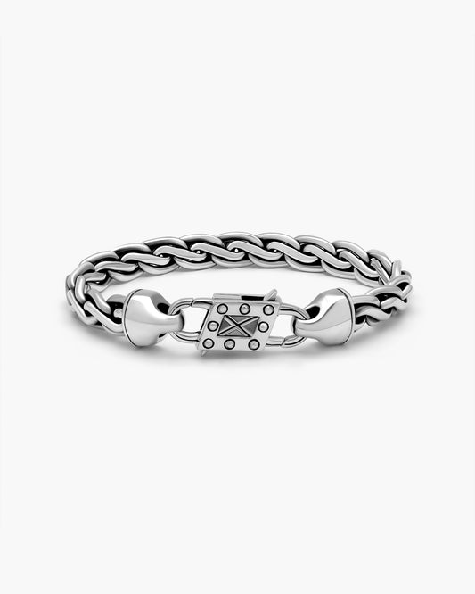 Cloud Chain Infinity Clasp Bracelet