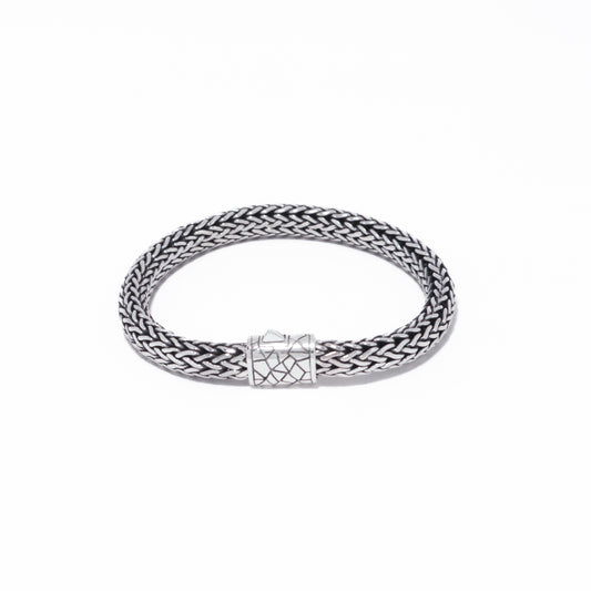 Bali Chain 7.0MM Fixed Clasp Bracelet