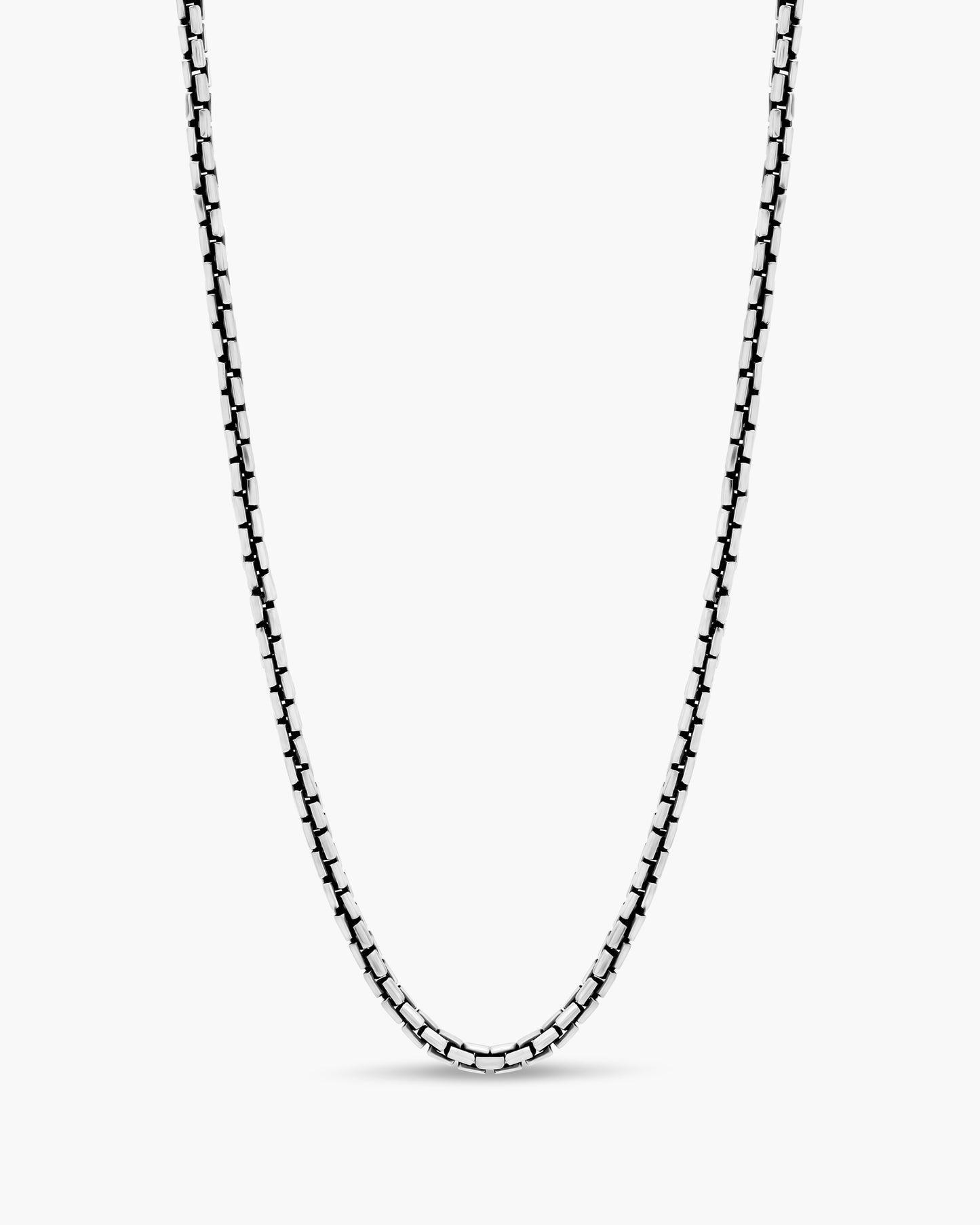 Geometric Chain Transformable Wraparound Necklace, 3.0MM