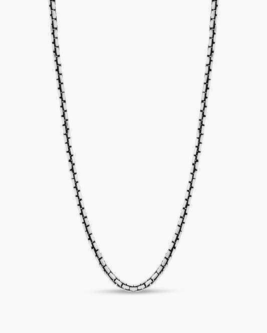 Geometric Chain Transformable Wraparound Necklace, 3.0MM