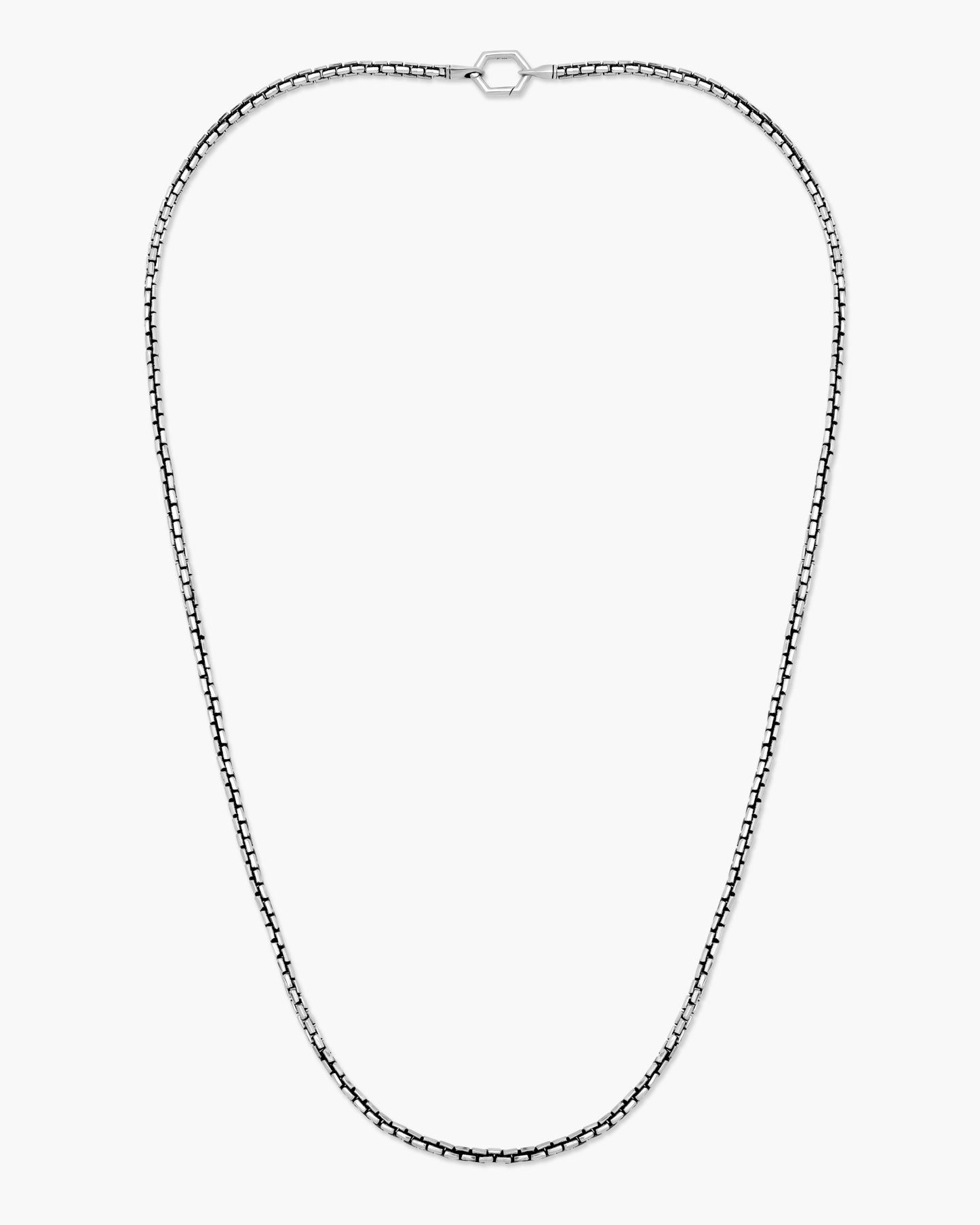 Geometric Chain Transformable Wraparound Necklace, 3.0MM