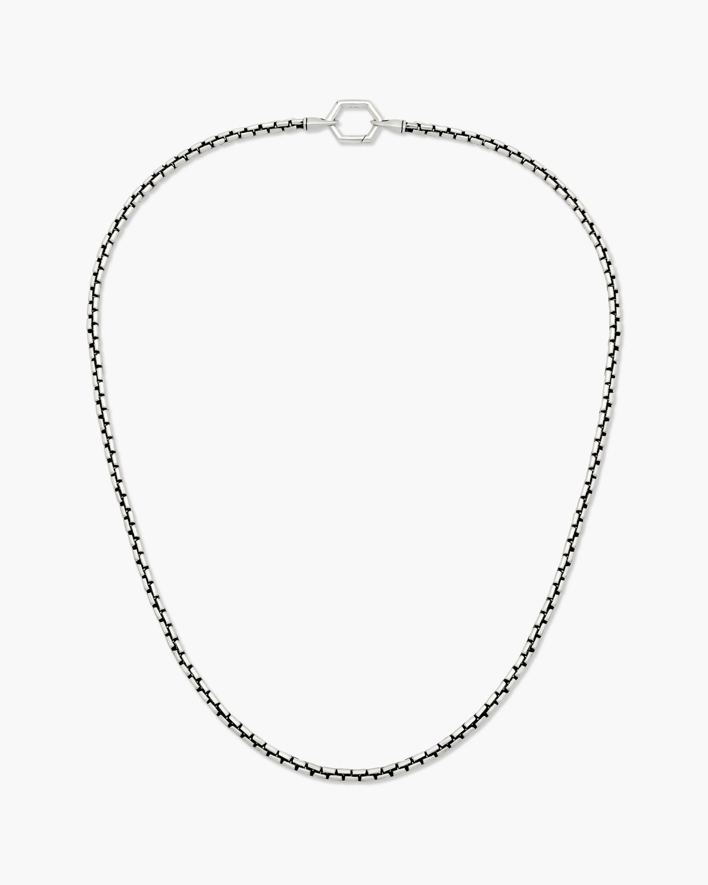 Geometric Chain Necklace, 3.0MM