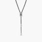 Rosa Lariat Necklace, 4.0MM