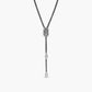 Rosa Lariat Necklace, 4.0MM
