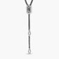 Rosa Lariat Necklace, 4.0MM