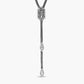 Rosa Lariat Necklace, 4.0MM