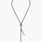 Rosa Lariat Necklace, 4.0MM