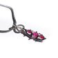 Geometric Ruby Trio Pendant