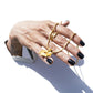 Helios 22K Gold Necklace Small